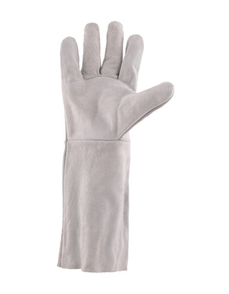 REBEL Tru Touch Chrome Leather Gloves Elbow Length