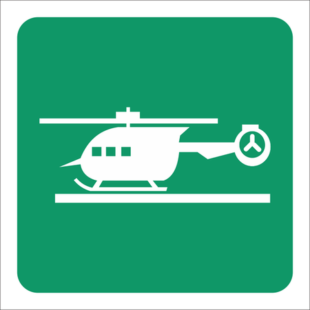 Helicopter pad sign SABS - GA28