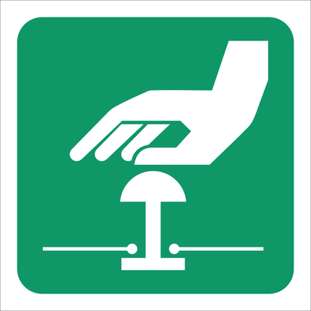 Emergency stop sign SABS - GA29