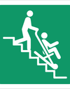 Evacuation stair chair sign SABS - GA36