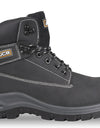 JCB Holton Hiker Black Nubuck STC