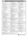 Labour relations Act A1 poster (A set of two posters)