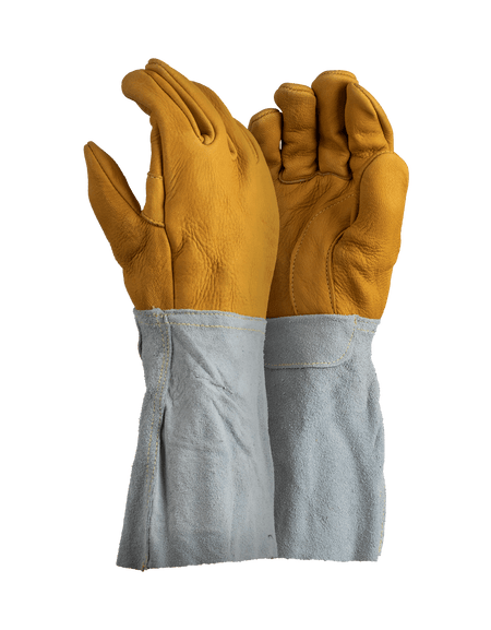 Full Grain Deerskin Gloves – 15cm Cuff