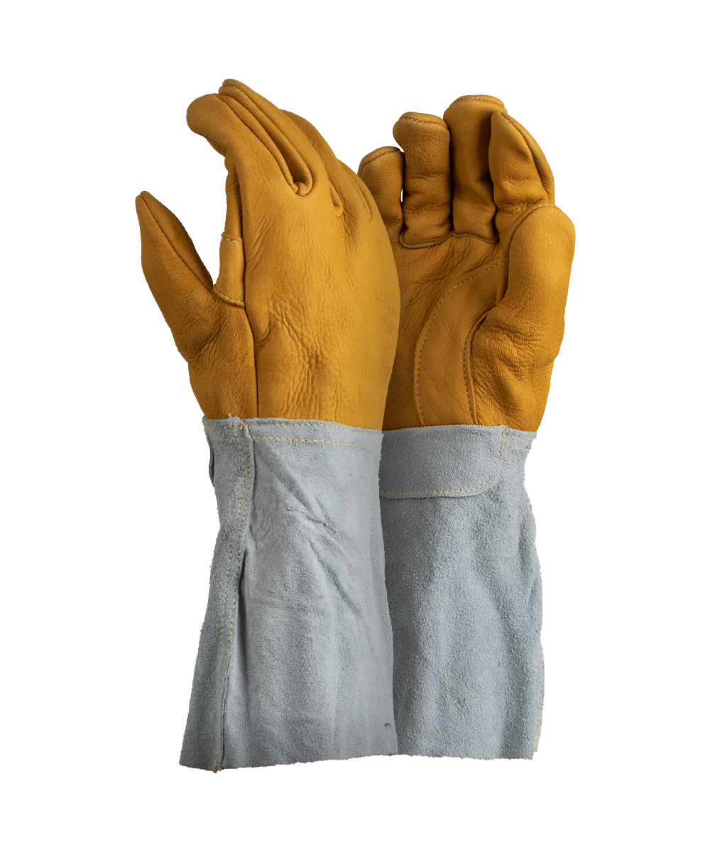 Full Grain Deerskin Gloves – 15cm Cuff