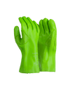 Green PVC Reinforced Gloves – 27cm - Javlin