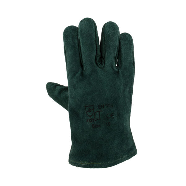 REBEL Tru Touch Green Lined Welders Wrist Gloves