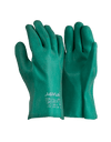 Foam PVC Fluorescent Green Sandy Finish Gloves - Javlin