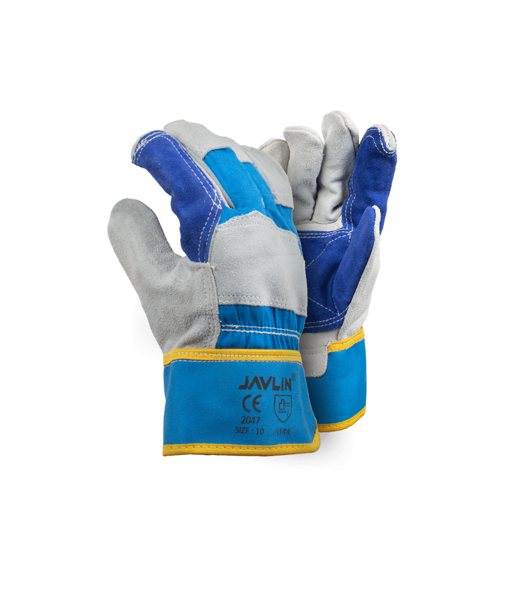 American Riggers Reinforced Chrome Leather Palm Gloves