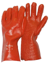 PVC Red Heavy Duty Gloves (35cm Length)