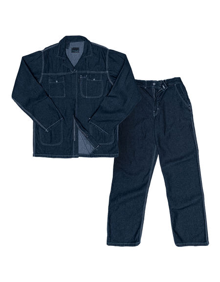 Stone Washed Denim Conti Suit SABS Specification - Javlin