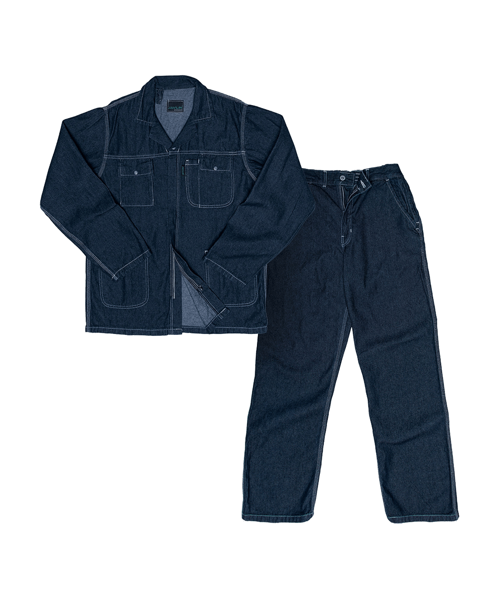 Stone Washed Denim Conti Suit SABS Specification - Javlin