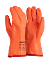 Orange PVC Insulated Freezer Gauntlet Gloves – 30cm