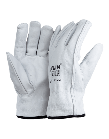 Full Grain White Cowhide Gloves