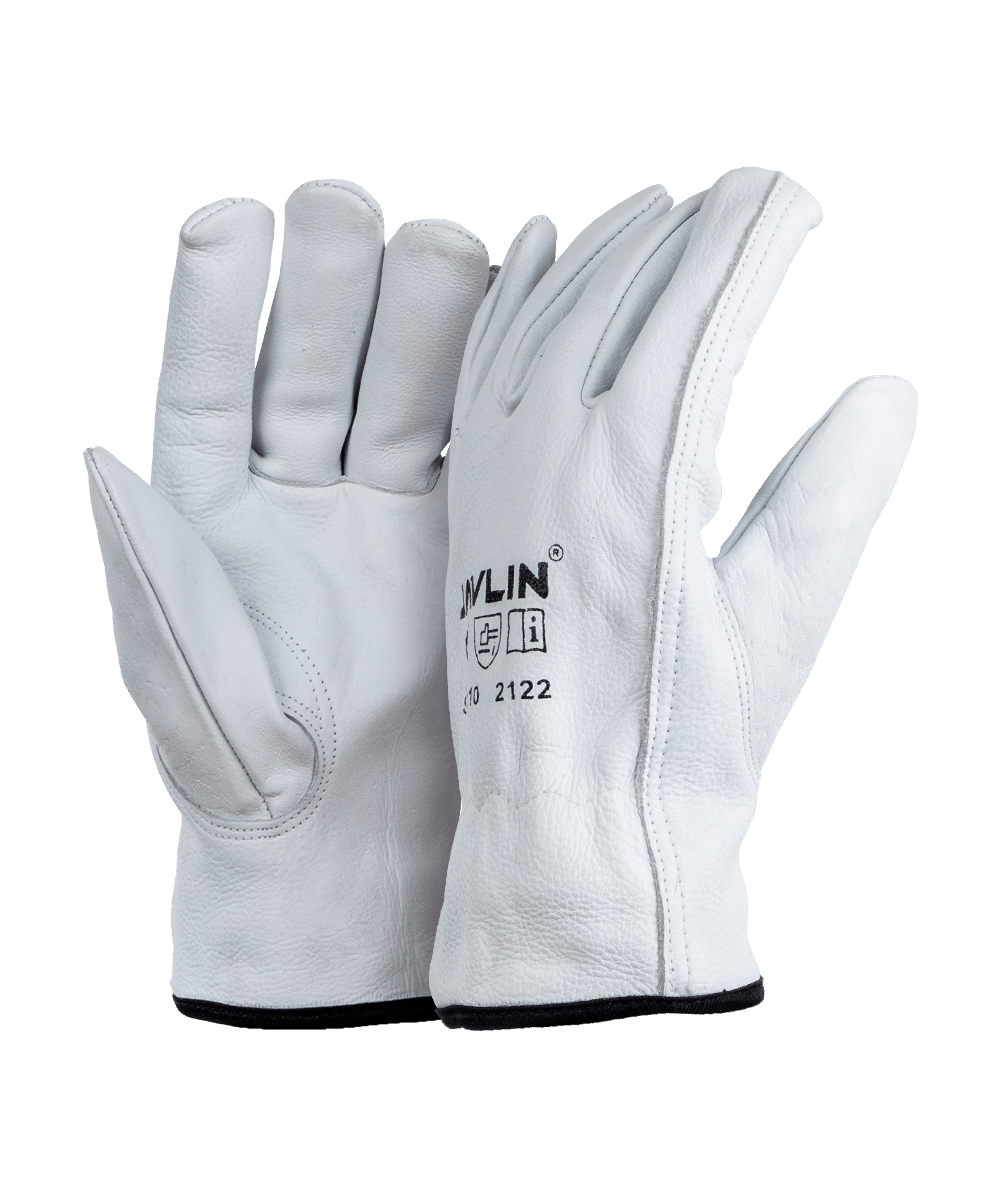 Full Grain White Cowhide Gloves