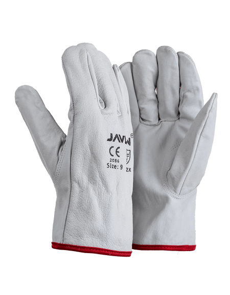 Premium White Goatskin Tig Welding Gloves