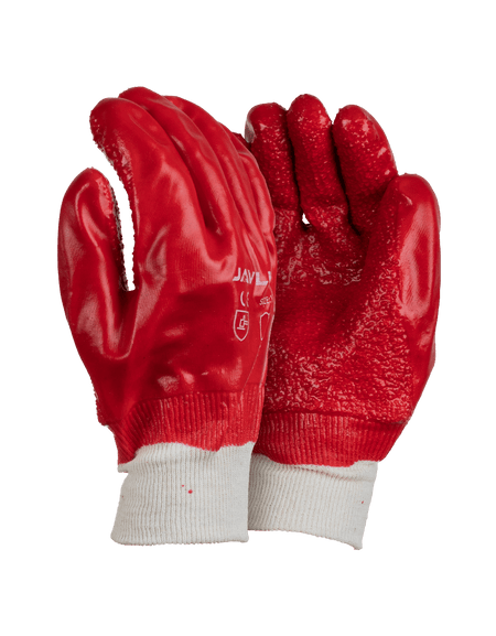 PVC Extra Heavy Weight Knit Wrist Gloves