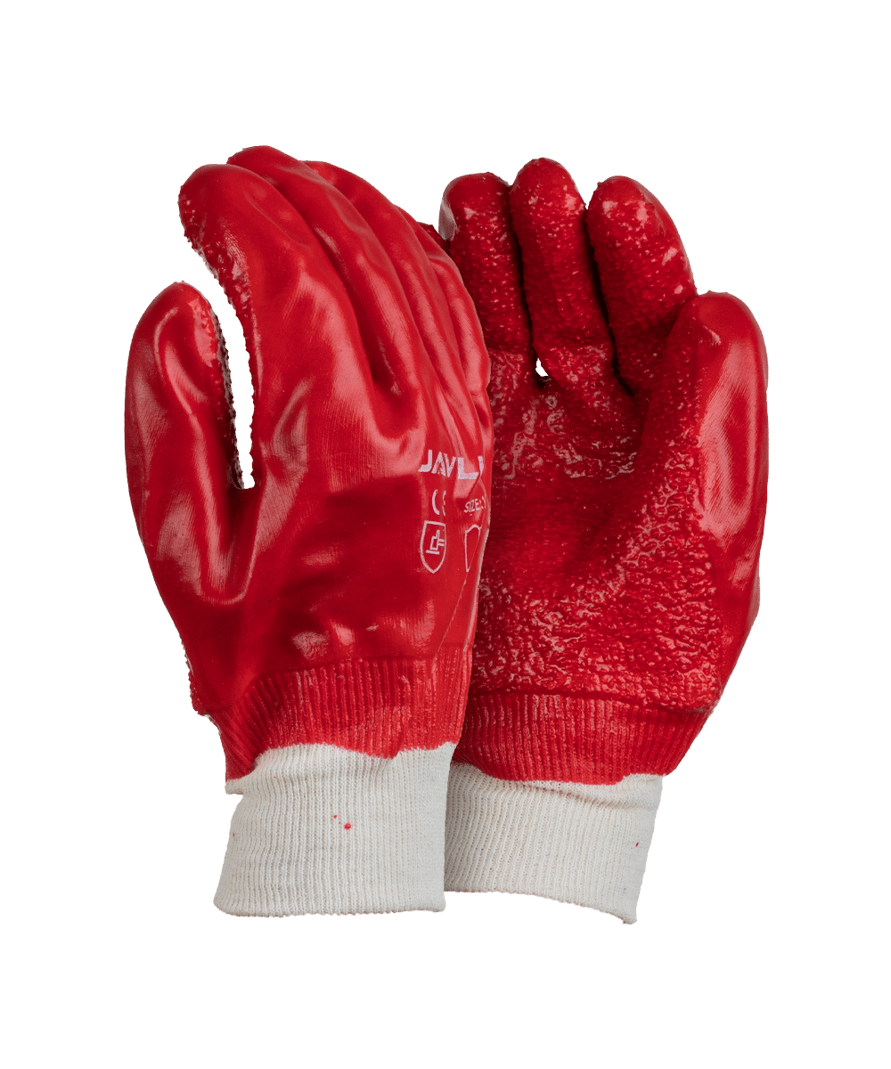 PVC Extra Heavy Weight Knit Wrist Gloves