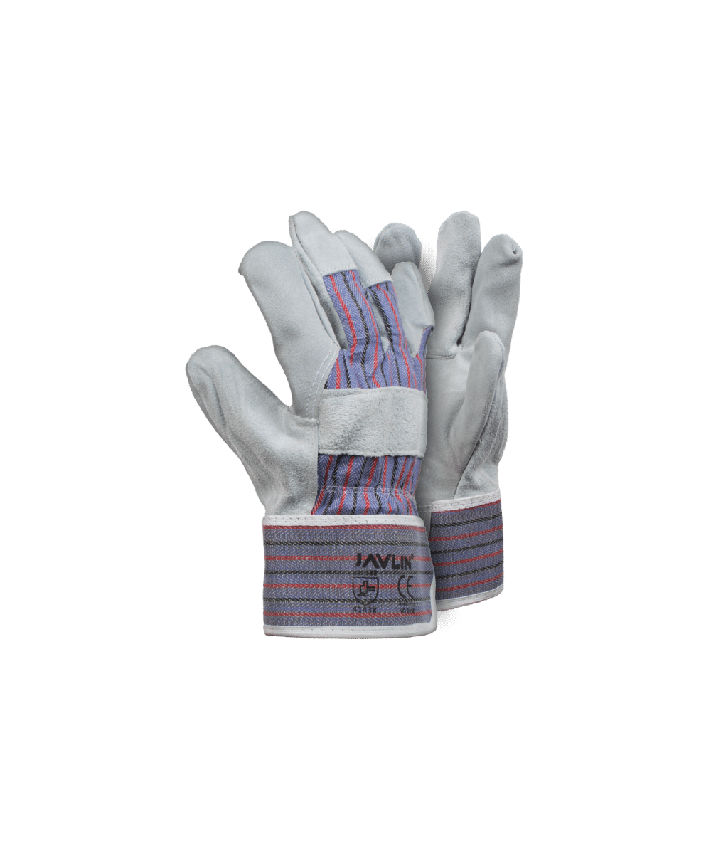 Standard Chrome Leather Candy Stripe Gloves - Javlin
