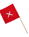 Flagman Flag with Pole