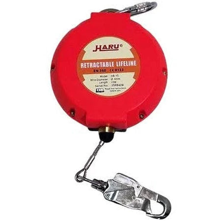 Self retracting fall arrestor cable type 10m