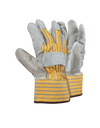 Premium Chrome Leather Candy Stripe Gloves - Javlin