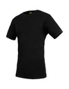 REBEL Work Wear T-Shirt Black round neck