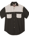 Two Tone Bush Safari Shirt short sleeve