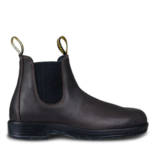 REBEL Urban Retro Classic Chelsea Boot Black