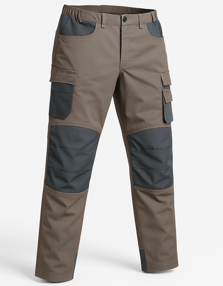 Tech Gear Trouser - Khaki and Grey