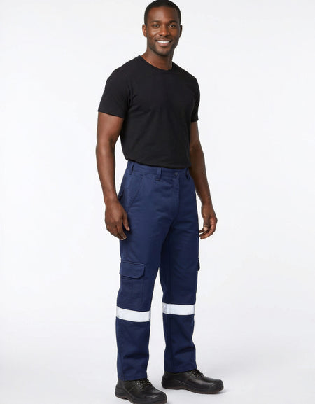 Cargo pants J54 with reflective tape
