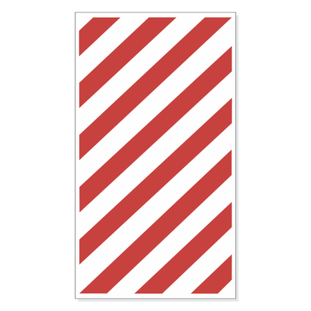 Chevron Fire Extinguisher Backing Board