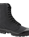 Canvas security boots