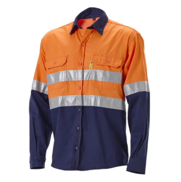 Dromex Reflective Shirt EVOTECH 65/35 Hi-Vis Shirt - Mining Shirt