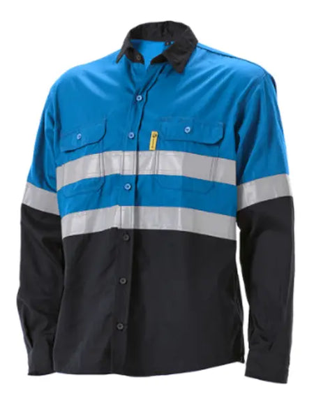 Dromex Reflective Shirt EVOTECH 65/35 Hi-Vis Shirt - Mining Shirt