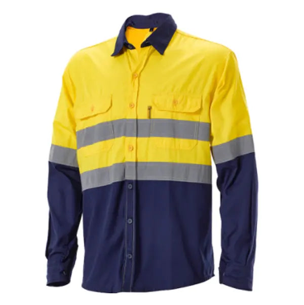 Dromex Reflective Shirt EVOTECH 65/35 Hi-Vis Shirt - Mining Shirt