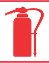 Fire extinguisher Sign SABS - FB2