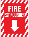 Fire Extinguisher (Written) sign