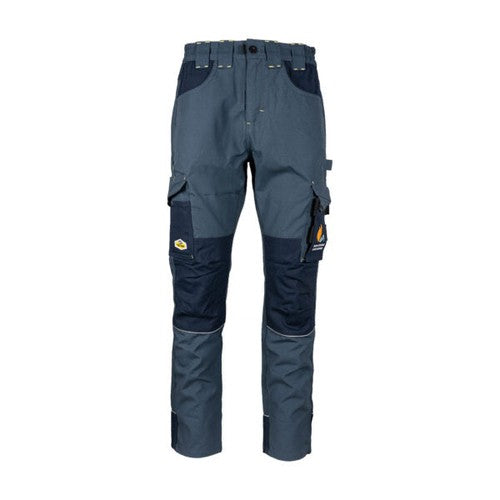 REBEL Men’s Tech Gear Acid Flame Trousers - Airforce Blue