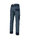 REBEL Men’s Tech Gear Acid Flame Trousers - Airforce Blue