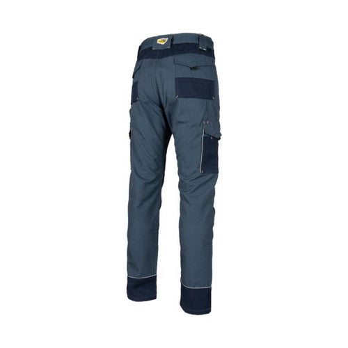 REBEL Men’s Tech Gear Acid Flame Trousers - Airforce Blue