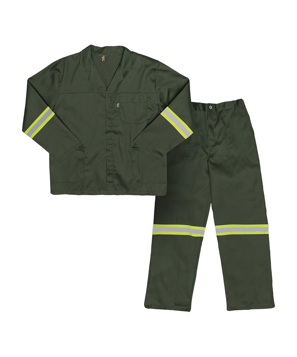 Acid Resistant Contisuit worksuit Paramount Javlin with Reflective tape