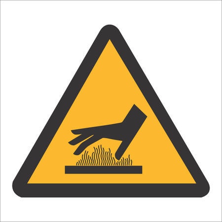 Hot surface sign - H27