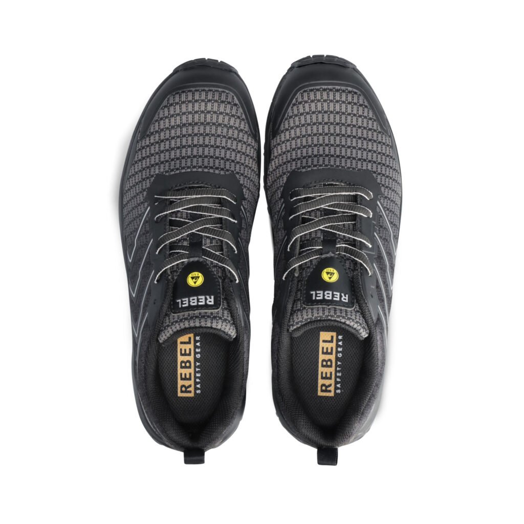 REBEL Men’s Light Industrial 2.0 Shoe Silver Grey