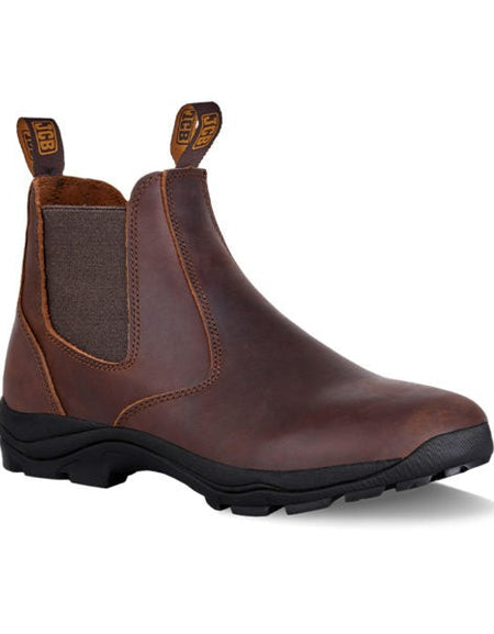 JCB CRAZY HORSE BROWN - Soft Toe (NSTC)