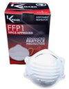 FFP1 Mask - K Mask (Box of 20)