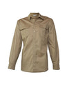 Mens Safari Country Shirt Long Sleeve