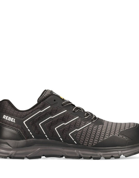 REBEL Men’s Light Industrial 2.0 Shoe Silver Grey