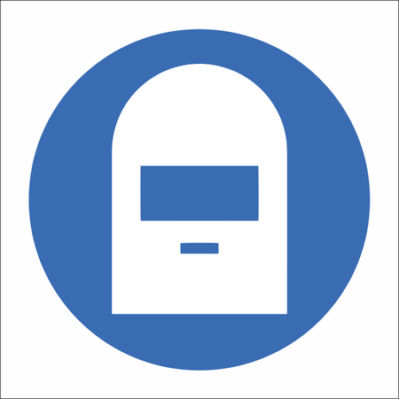 Wear welding Mask sign SABS - MV31