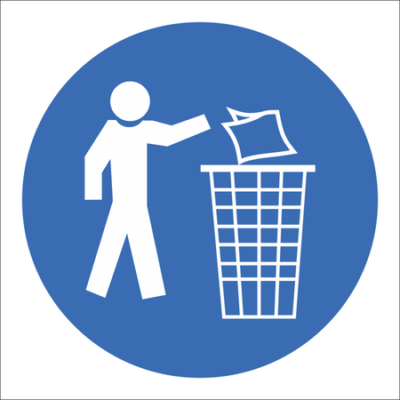 Keep area clean sign SABS - MV14