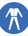 Overalls required sign SABS - MV20